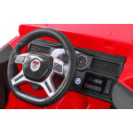 Elektrické autíčko - hasičské - červené